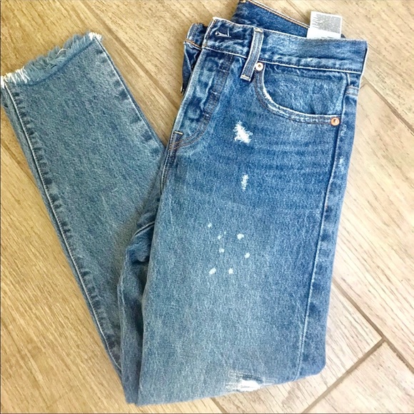 Levi's Denim - Levi’s raw hem jeans